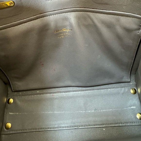 Salvatore Ferragamo Authentic Marlene Pony Hair Tote - Small - Picture 9 of 10